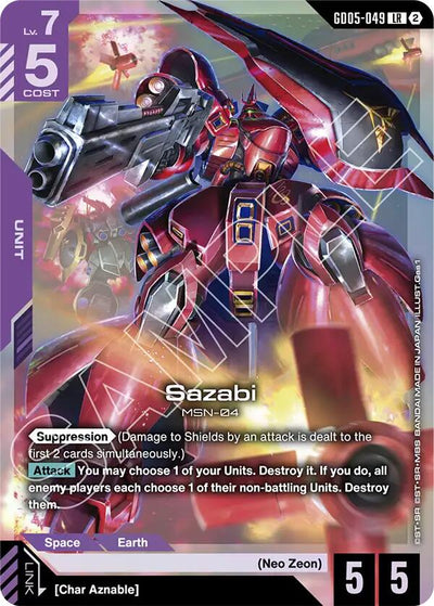 Sazabi (GD05-049) [GD05 - GD05-049]