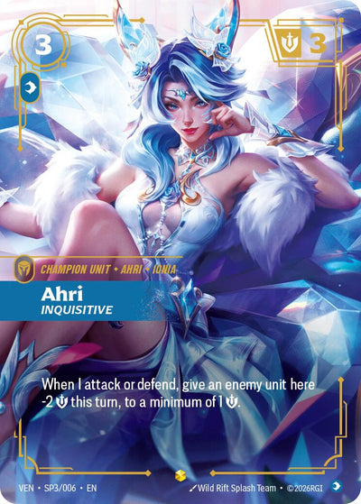Ahri, Inquisitive [VEN - SP3/006]