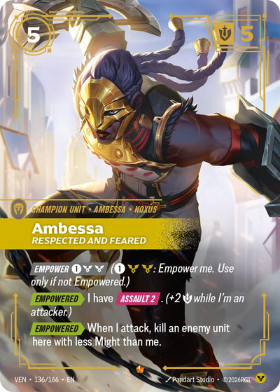 Ambessa, Respected and Feared [VEN - 136/166]