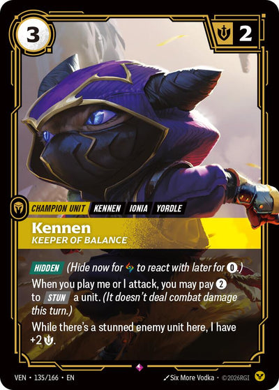 Kennen, Keeper of Balance [VEN - 135/166]