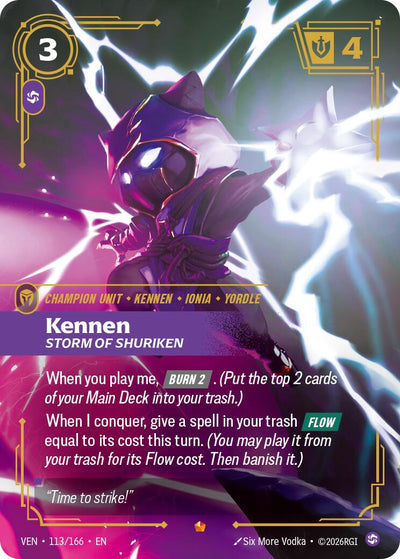 Kennen, Storm of Shuriken [VEN - 113/166]