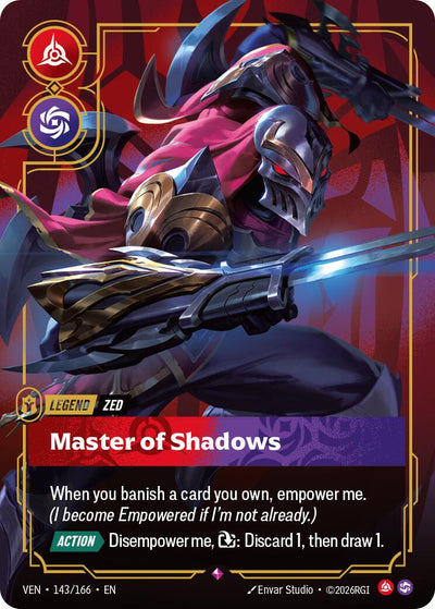 Zed, Master of Shadows [VEN - 143/166]