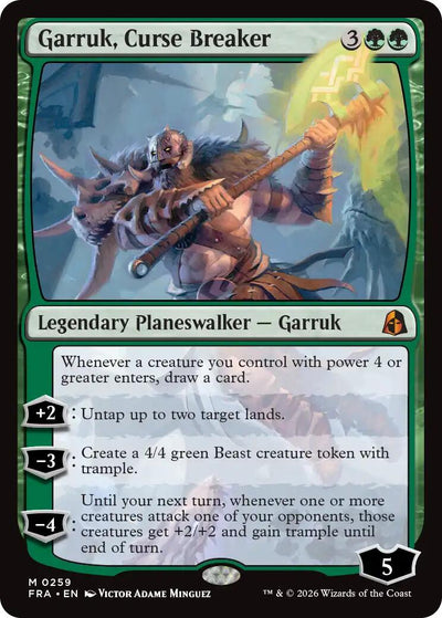 Garruk, Curse Breaker [FRA - 259]