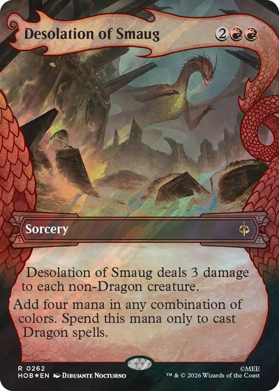 Desolation of Smaug (Showcase) (Surge Foil) [HOB - 262]