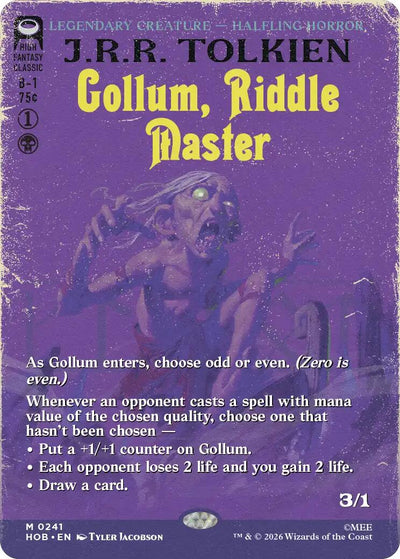 Gollum, Riddle Master (Borderless) [HOB - 241]