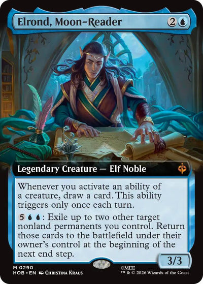 Elrond, Moon-Reader (Extended Art) [HOB - 290]