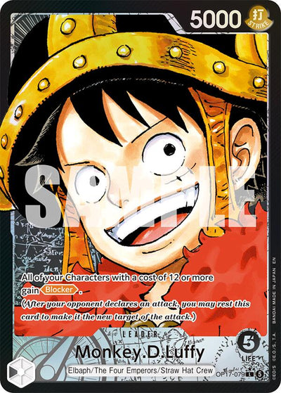 Monkey.D.Luffy (079) (Alternate Art) [OP17 - OP17-079]
