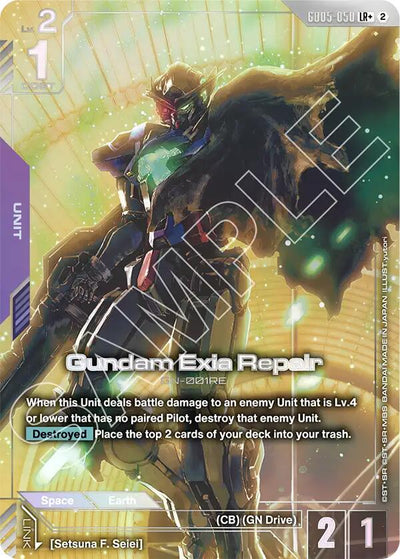 Gundam Exia Repair (LR+) [GD05 - GD05-050]