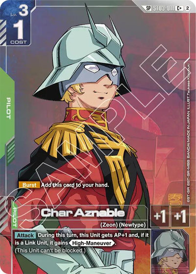 Char Aznable (C+) (SP) [GD05 - ST03-011]