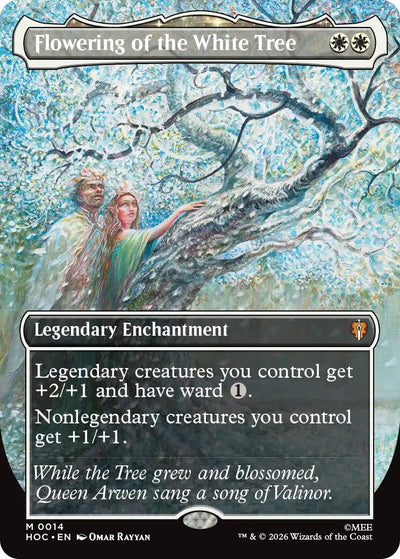 Flowering of the White Tree (Borderless) [HOC - 14]
