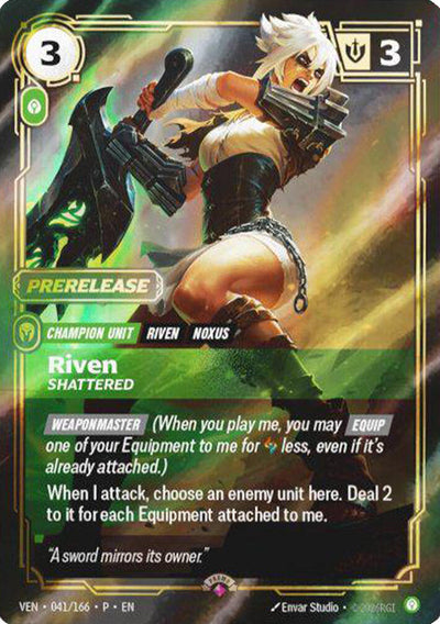 Riven, Shattered [OPP - 041/166]