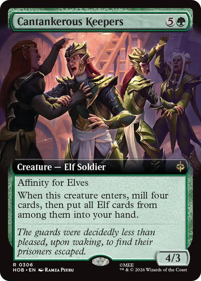 Cantankerous Keepers (Extended Art) [HOB - 306]
