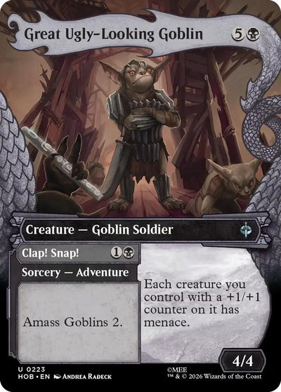 Great Ugly-Looking Goblin (Showcase) [HOB - 223]