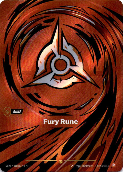 Fury Rune (R01a) [VEN - R01a]