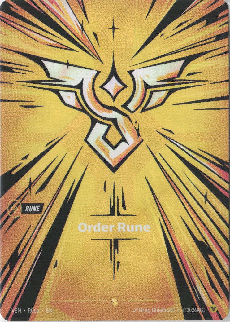 Order Rune (R06a)