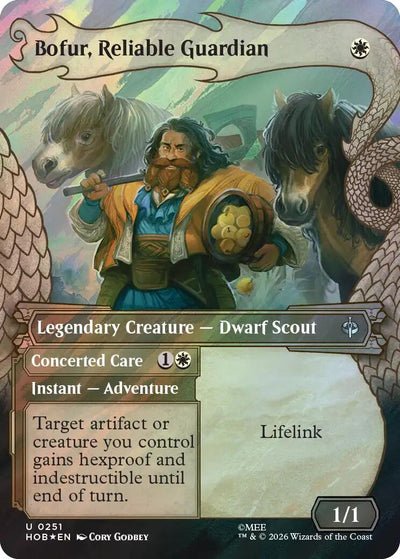 Bofur, Reliable Guardian (Showcase) (Surge Foil) [HOB - 251]