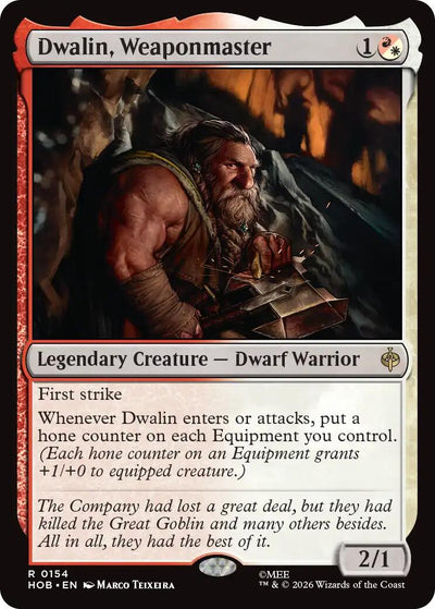 Dwalin, Weaponmaster [HOB - 154]