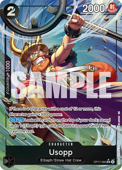 Usopp (Alternate Art) [OP17 - OP17-080]
