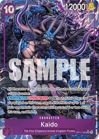 Kaido (063) (Alternate Art) [OP17 - OP17-063]