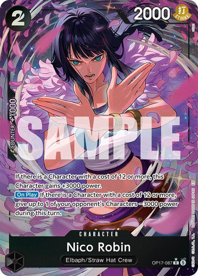 Nico Robin (Alternate Art) [OP17 - OP17-087]