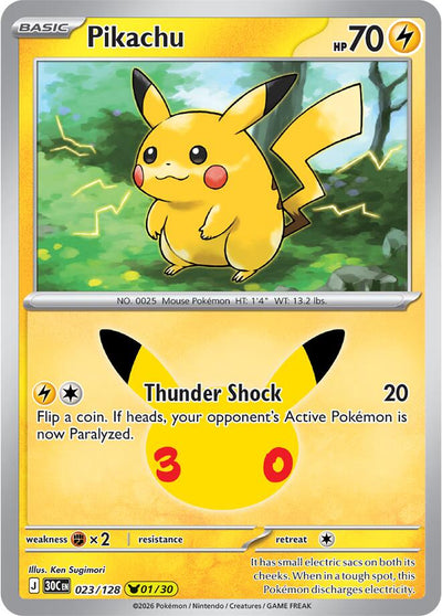 Pikachu - 023/128 [30C - 023/128]