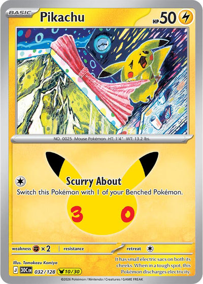 Pikachu - 032/128 [30C]