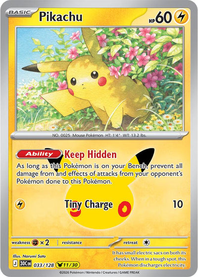 Pikachu - 033/128 [30C - 033/128]