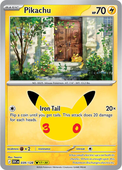 Pikachu - 039/128 [30C]