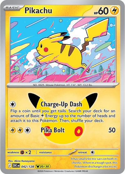 Pikachu - 042/128 [30C - 042/128]