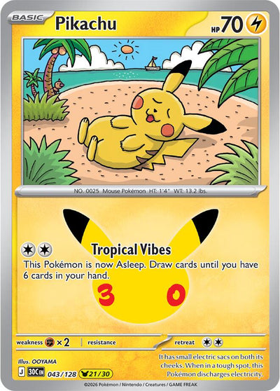 Pikachu - 043/128 [30C]