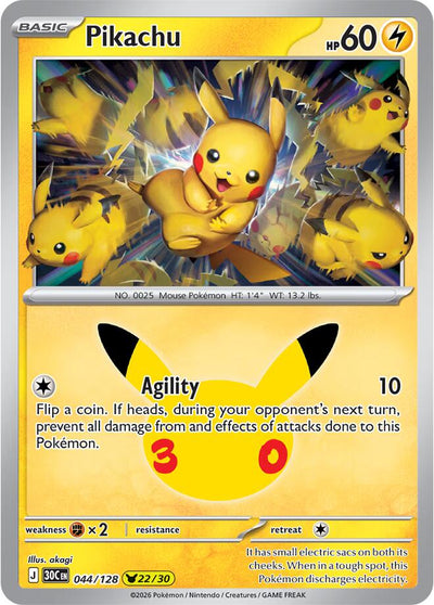 Pikachu - 044/128 [30C - 044/128]
