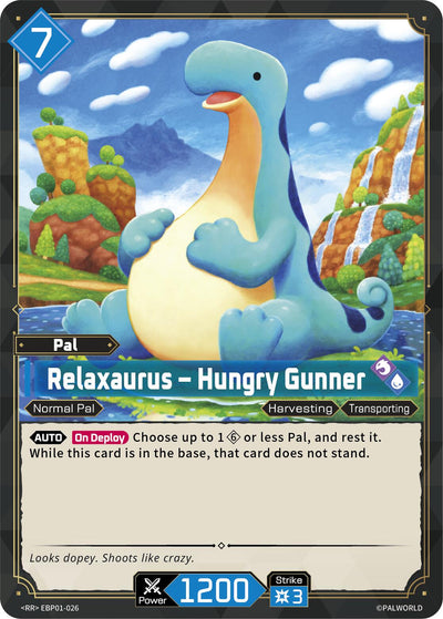Relaxaurus - Hungry Gunner [BP01 - EBP01-026]
