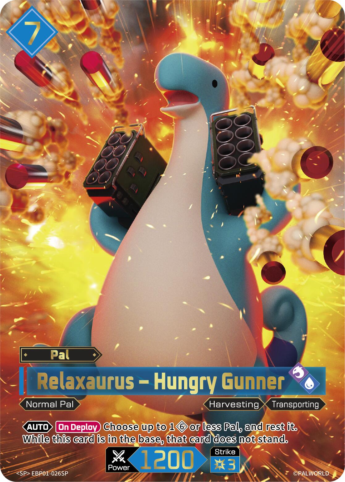 Relaxaurus - Hungry Gunner (SP)