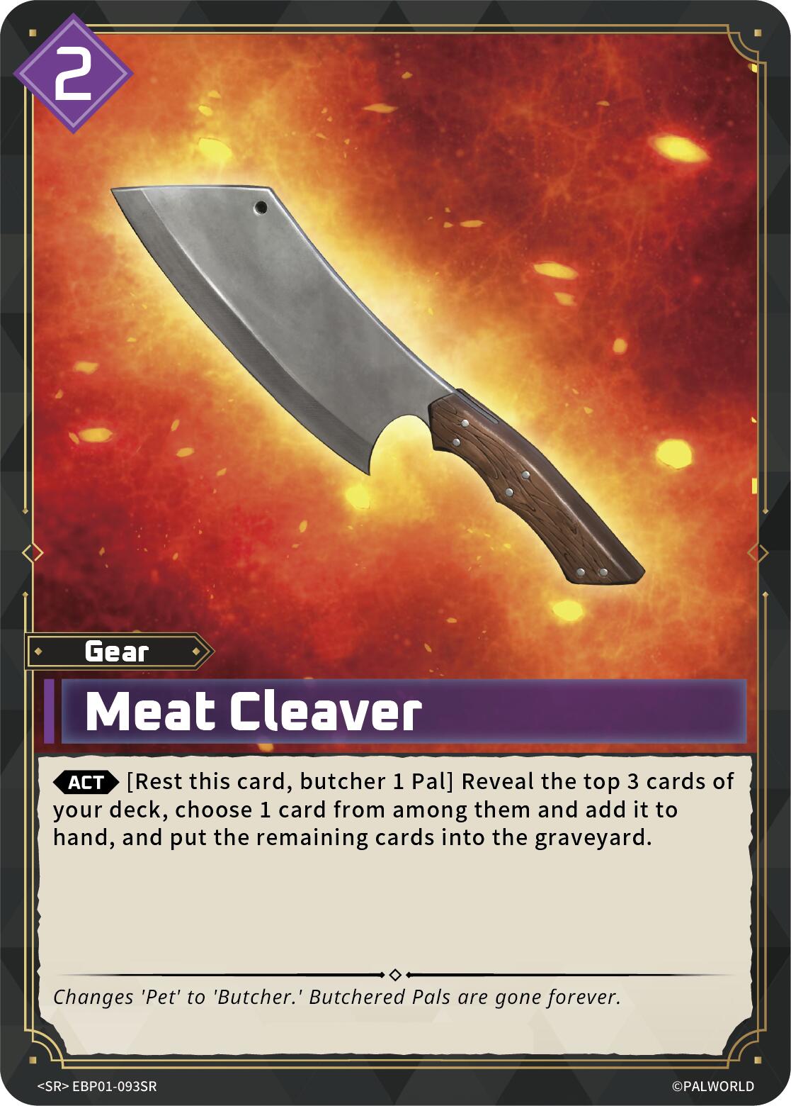 Meat Cleaver (SR)