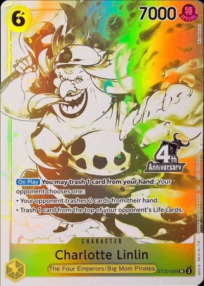 Charlotte Linlin (4th Anniversary Treasure Campaign Pack) [OP-PR - ST20-005]