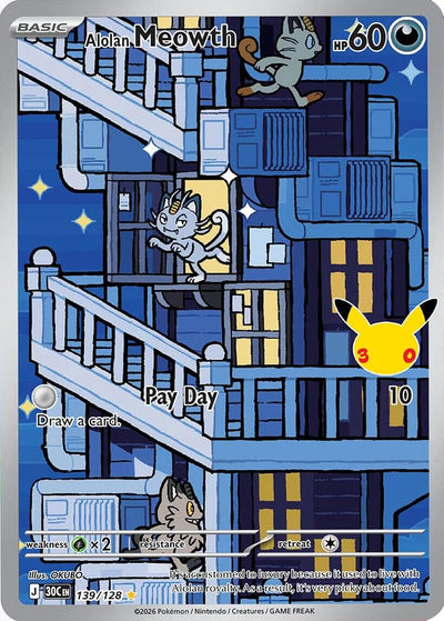 Alolan Meowth - 139/128 [30C]