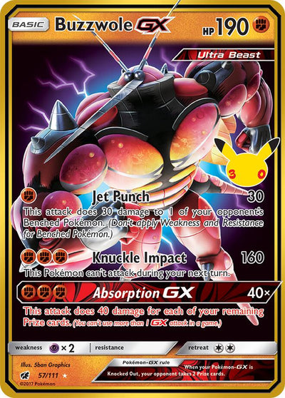 Buzzwole GX [30C - 57/111]