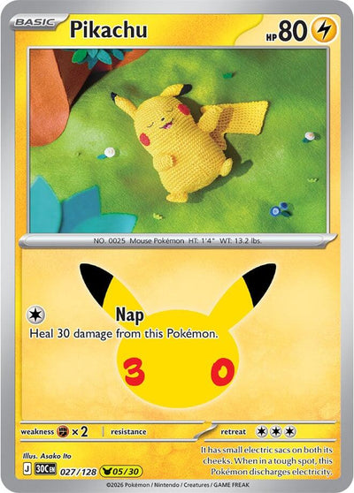 Pikachu - 027/128 [30C - 027/128]