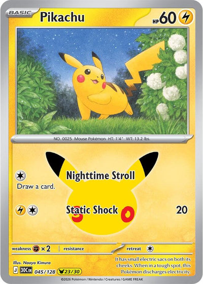 Pikachu - 045/128 [30C - 045/128]