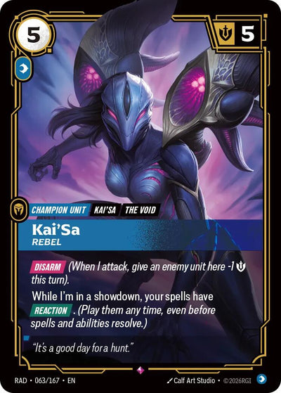 Kai'Sa, Rebel [RAD - 063/167]