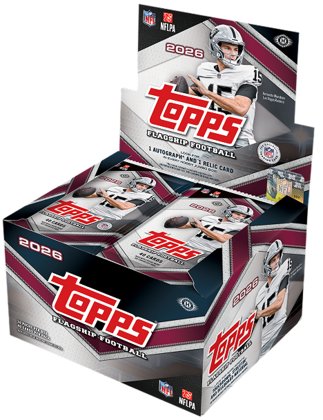 2026 Topps Flagship Football Jumbo Box HTA NFL