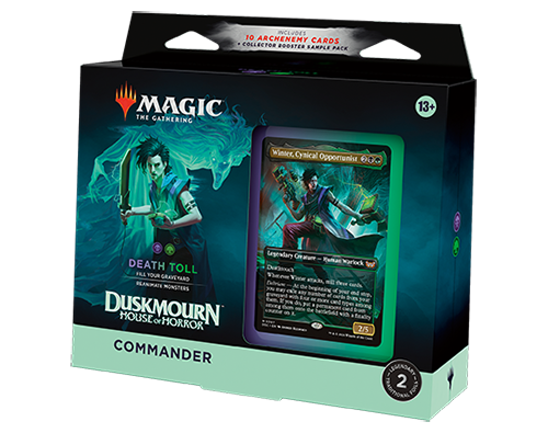 MTG Duskmourn House of Horrors Commander Deck 2 precon 100 cartas Magic the Gathering - Lofty TCG Monterrey