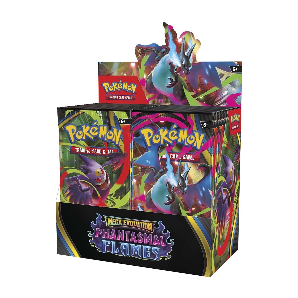 Pokemon TCG Mega Evolution Phantasmal Flames Booster Box - 36 packs sellados preventa Q3 2026 - Lofty TCG San Pedro