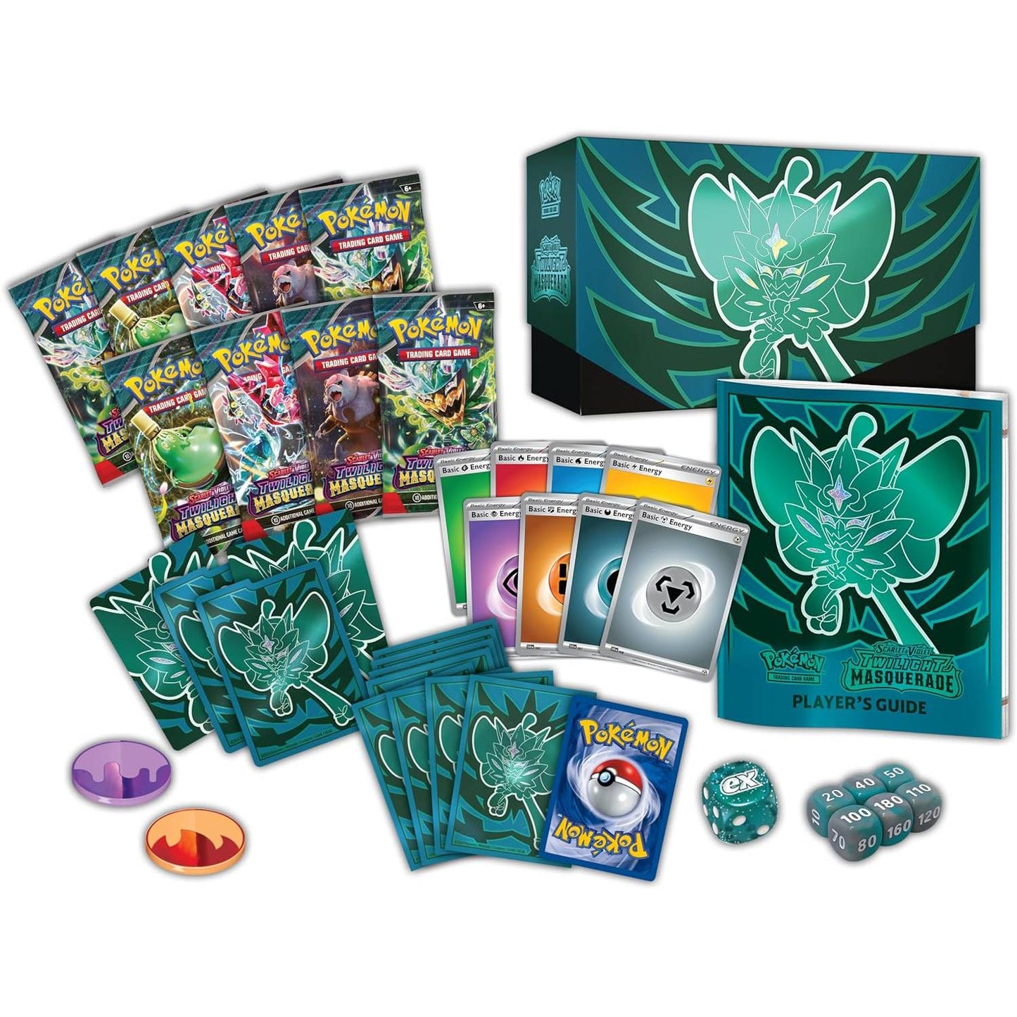 Pokémon TCG Twilight Masquerade Elite Trainer Box (ETB) ingles cont