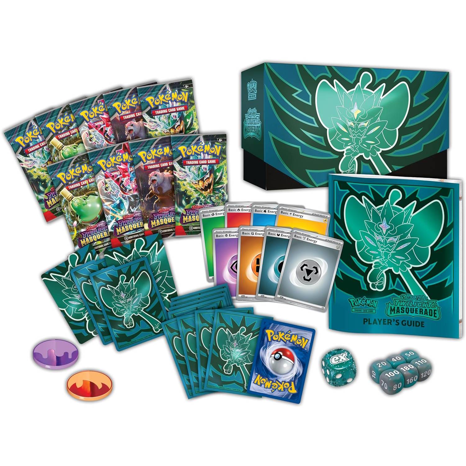 Pokémon TCG Twilight Masquerade Elite Trainer Box (ETB) ingles cont