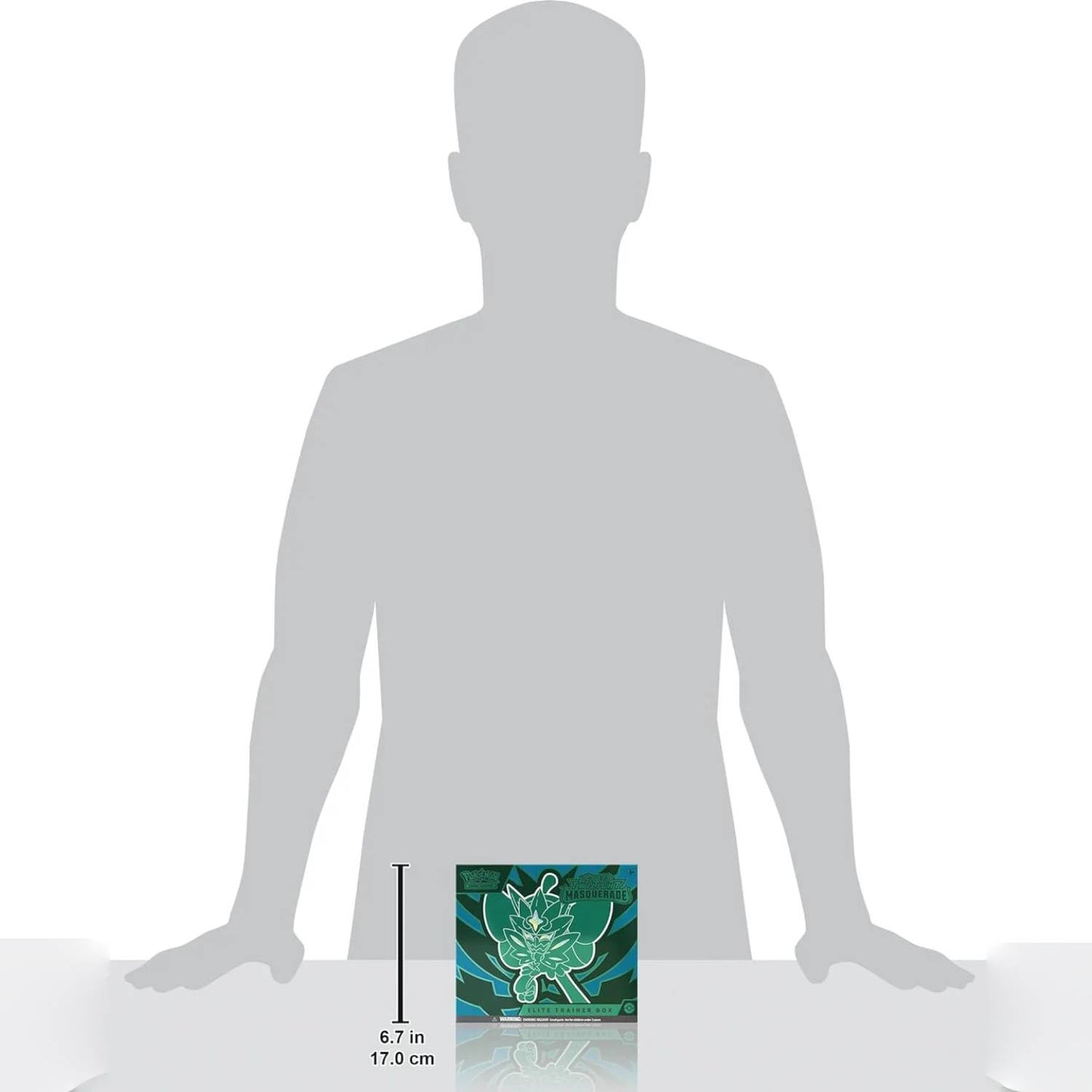 Pokémon TCG Twilight Masquerade Elite Trainer Box (ETB) ingles tamaño 