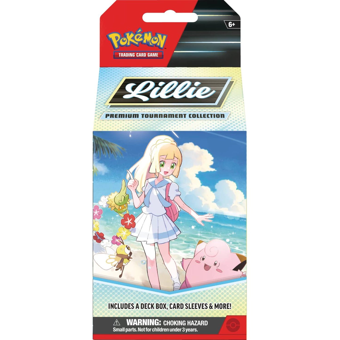 Pokemon TCG - Lillie Premium Tournament Collection caja ingles frente