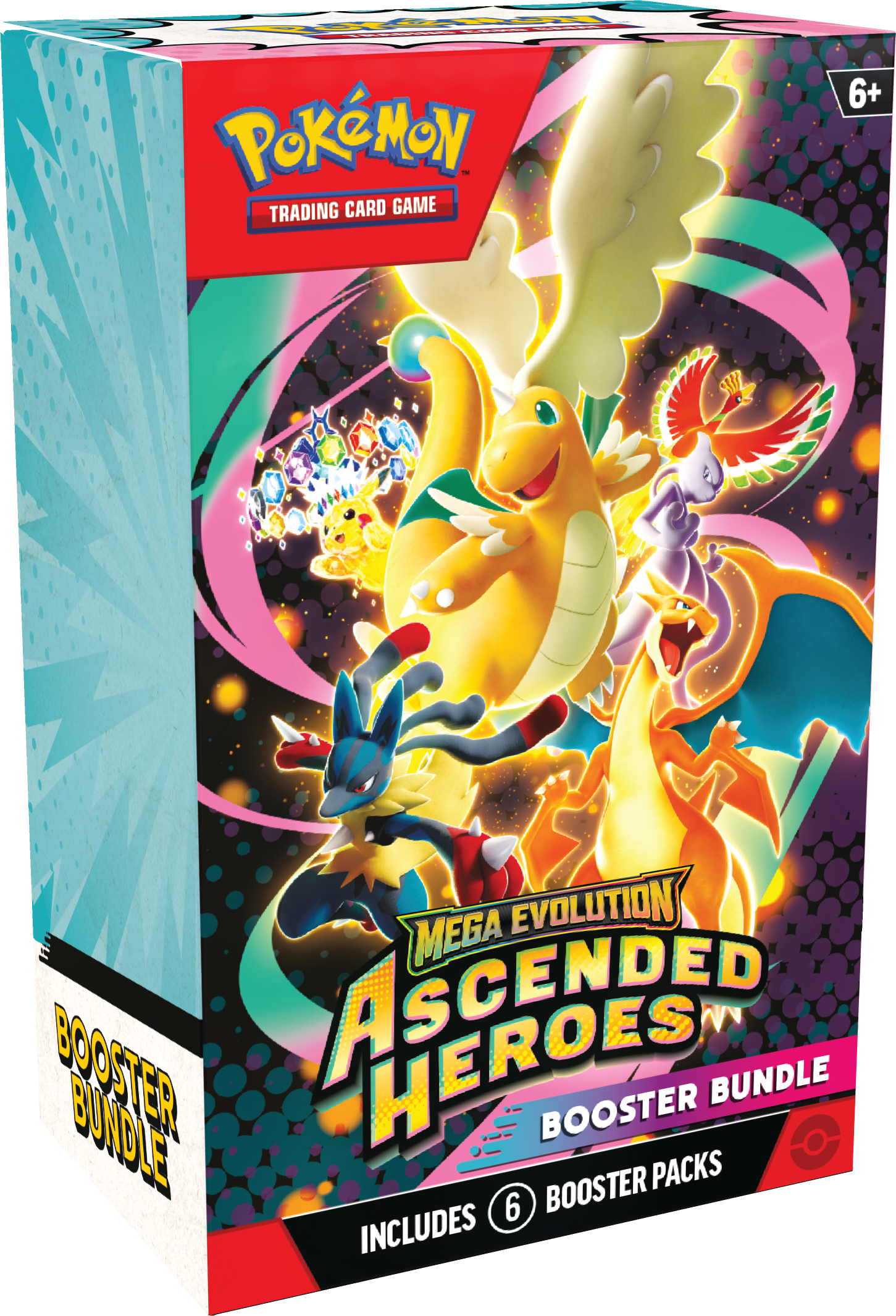 Pokemon TCG Mega Evolution Ascended Heroes Booster Bundle 6 sobres English Edition - Lofty TCG Monterrey