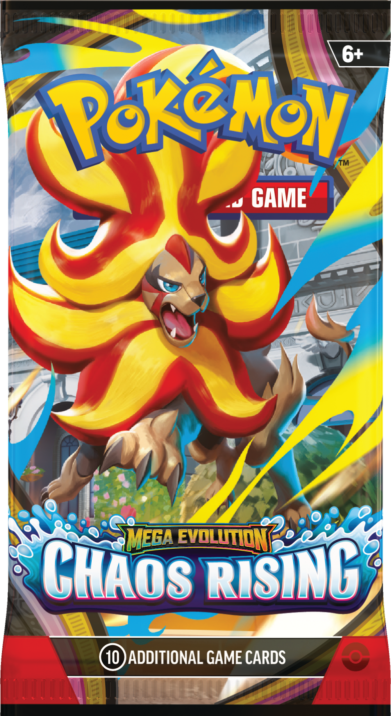 Pokemon TCG: Mega Evolution Chaos Rising - Booster Pack