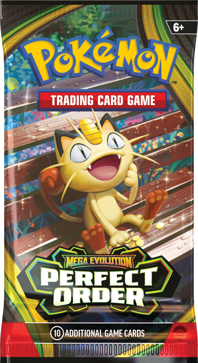 Pokemon TCG Mega Evolution Perfect Order Booster Pack - 1 pack 10 cartas English Edition - Lofty TCG San Pedro